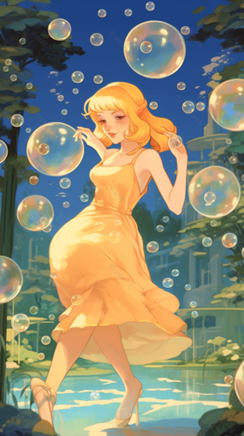 唯美动漫儿童节六一春游游玩水边嬉戏探险插画,插画/手绘图,插画/手绘图库,插画/手绘图下载,插画/手绘